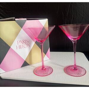 Paris Hilton PINK Martini Glass Set